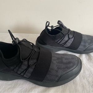 Womens Vionic Slip On Shoes Size 7 Alaina ASR 1757 Black Draw String EUC